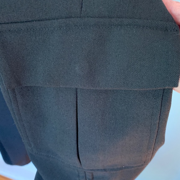 Elie Tahari Women's Zuma Slim Leg Cinch Cargo Pants Black Size Small - Picture 6 of 10